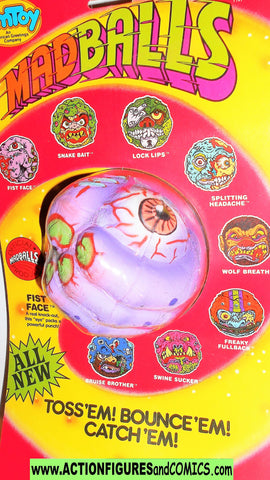 Madballs 1986 FIST FACE 1985 amtoy vintage sports moc