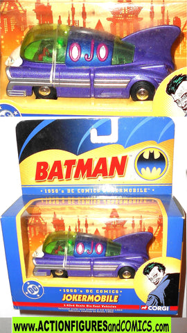 BATMAN corgi 2005 JOKERMOBILE 1950's 1:48 scale vehicle moc mib
