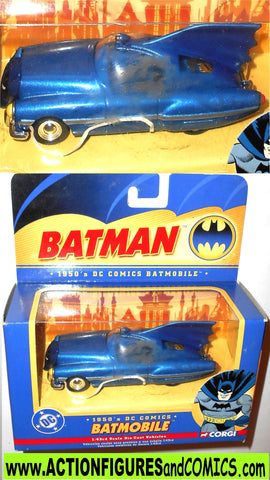 BATMAN corgi 2005 BATMOBILE 1950's 1:48 scale moc mib