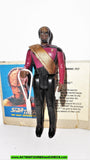 Star Trek WORF KLINGON 1988 galoob toys action figures tng