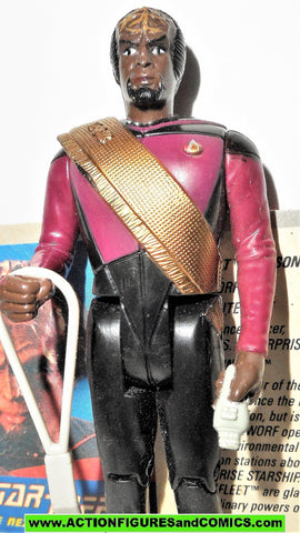 Star Trek WORF KLINGON 1988 Galoob vintage