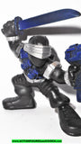 Gi joe combat heroes SNAKE EYES Classic style blue pvc action figure