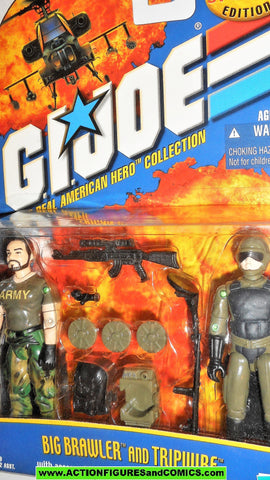 gi joe BIG BRAWLER TRIPWIRE 2001 a real american hero arah gijoe 2000 moc