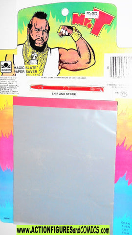 A-Team B A BARACUS MR T 1984 MAGIC SLATE paper saver #2 moc
