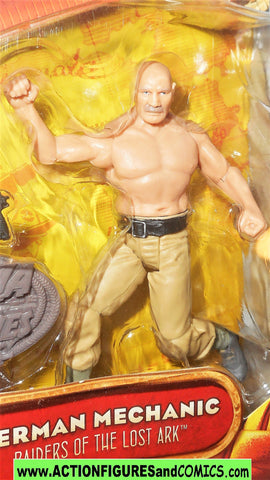 Indiana Jones GERMAN MECHANIC 2011 lost wave SDCC san diego comic con moc