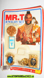A-Team B A BARACUS MR T 1983 Jewelry set pendant vintage #2 moc