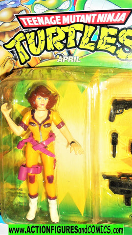 teenage mutant ninja turtles APRIL O'NEIL 1992 cartoon moc
