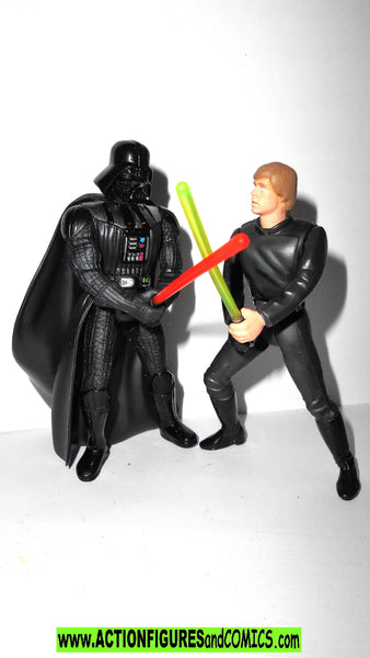 Figurines Star Wars Kenner – Duel Obi-Wan / Dark Vador – 1997 – Complet