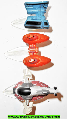 star wars micro machines VEHICLES SET Empire Strikes Back darth vader tie fighter