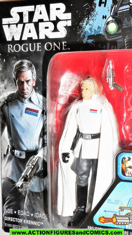 star wars action figures DIRECTOR KRENNIC complete 2016 3.75 inch moc