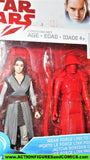 star wars action figures REY ELITE PRAETORIAN GUARD Force link 2016 moc
