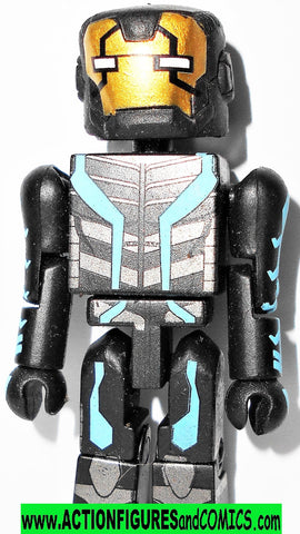 minimates IRON MAN age of ultron black blue boxed set marvel universe