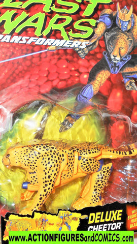 Transformers beast wars CHEETOR 1996 blue eyes ROCK BUBBLE cheetah moc