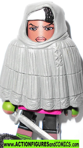 minimates MICHONNE hooded wave 4 Toys R Us 2013 walking dead