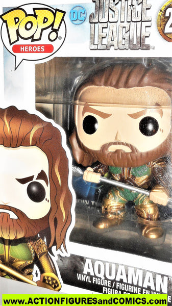 Funko Pop dc universe AQUAMAN justice league 205 movie moc –  ActionFiguresandComics