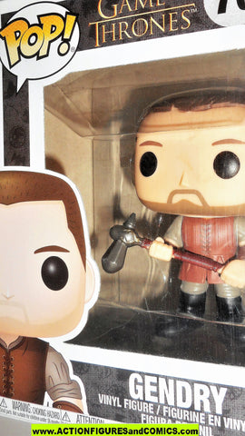 Funko Pop Game of Thrones GENDRY Television tv show moc mib