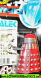 doctor who action figures DALEK dapol red silver CLAW arm black card moc