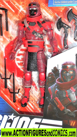 gi joe COBRA RED NINJA 6 inch Classified 2020 8 08 mib moc