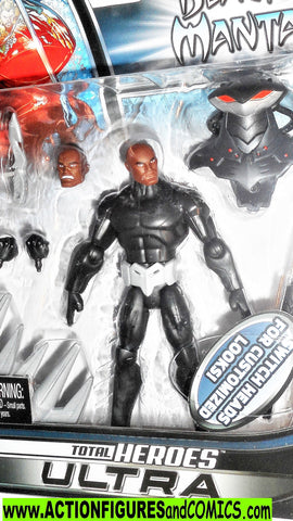 DC Universe Total Heroes BLACK MANTA 2014 6 inch aquaman moc