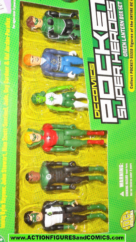 dc direct GREEN LANTERN Pocket Heroes box universe moc mib