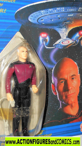Star Trek CAPTAIN PICARD 1988 galoob toys action figures moc