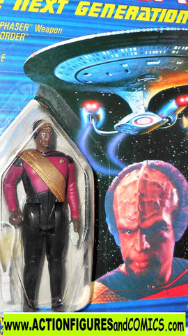Star Trek WORF 1988 galoob toys action figures moc
