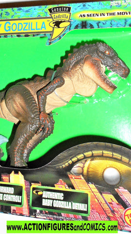 GODZILLA toybiz 1998 Jaw chomping BABY GODZILLA movie moc mib