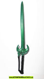 masters of the universe TRI-KLOPS SWORD 2002 green he-man motu