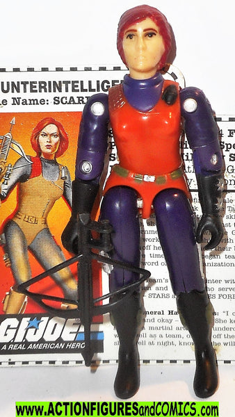 gi joe SCARLETT 1997 15th anniversary tru to buy for sale