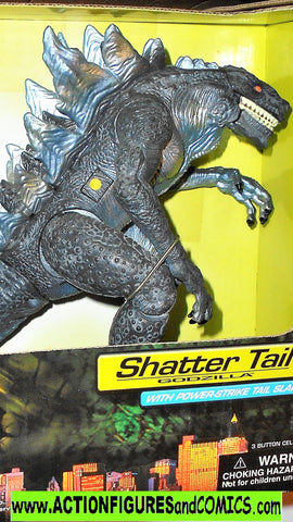 GODZILLA trendmasters 1998 SHATTER TAIL GODZILLA movie moc mib