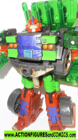 transformers energon DEMOLISHER 2004 Longhaul dump truck complete