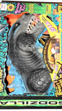 GODZILLA toybiz 1998 SOUNDBYTES PUPPET Godzilla movie moc mib