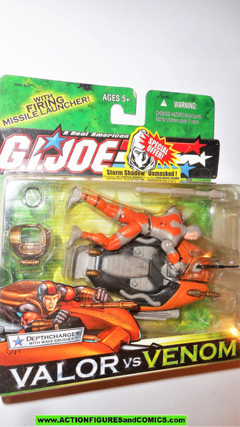 gi joe DEPTHCHARGE wave crusher jet ski 2004 valor vs venom vvv