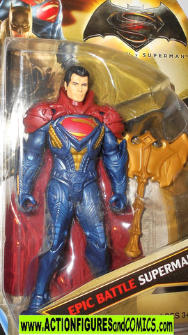 dc universe movie Batman v SUPERMAN EPIC BATTLE armor moc