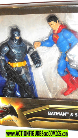 dc universe movie BATMAN v SUPERMAN 2015 2 pack masters