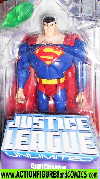 justice league unlimited SUPERMAN Kryptonite purple dc universe