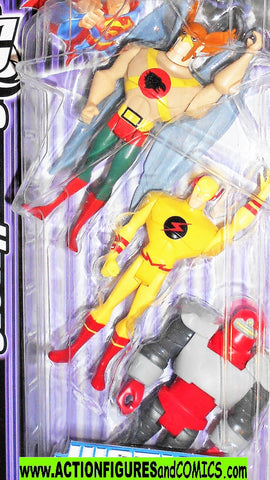 justice league unlimited HAWKMAN ZOOM Rocket Red dc universe moc