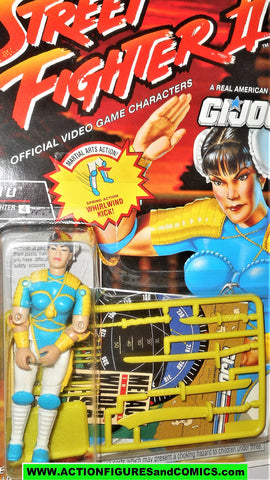 gi joe Street Fighter II CHUN LI 1993 capcom 2 gijoe moc