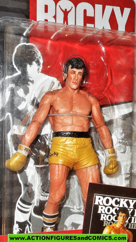 ROCKY action figures ROCKY BALBOA III 3 movie Neca Reel Toys 2012 moc