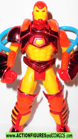 Iron man INFERNO ARMOR 1995 marvel universe fire toybiz