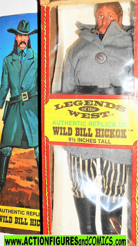 Legends of the West 1973 WILD BILL HICKOK 9.5 inch excel moc mib