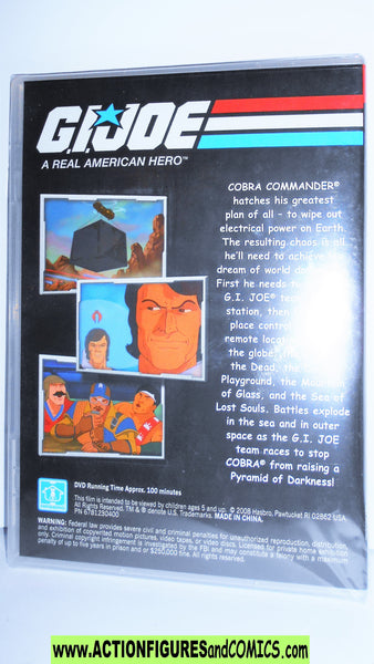 gi joe PYRAMID of DARKNESS sealed DVD 2008 25th anniversary