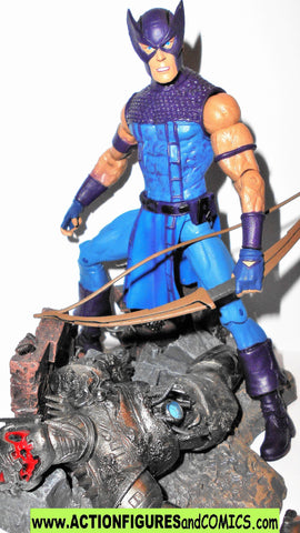 marvel select HAWKEYE 7 inch toy biz legends 2013 Legends west coast