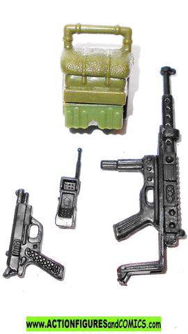 gi joe DUKE 2002 v9 complete accessory set 3.75 3 3/4 inch