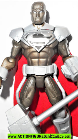 dc universe Total Heroes STEEL return of SUPERMAN 2013 6 inch