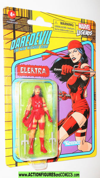 marvel legends retro ELEKTRA 3.75 inch daredevil x-men universe
