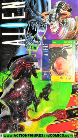 aliens vs predator kenner BULL ALIEN 1992 UK European exclusive movie moc