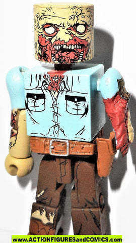 Walking Dead Minimates GUARD ZOMBIE 2012 action figure mini mates