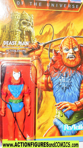 Masters of the Universe BEAST MAN *LEO* ReAction he-man super7 moc 00