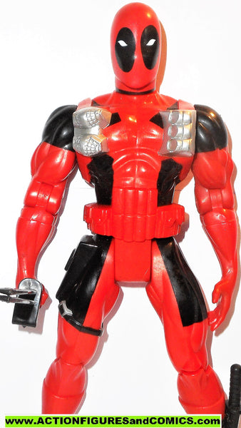 marvel universe toy biz DEADPOOL 10 inch x-men force deluxe action